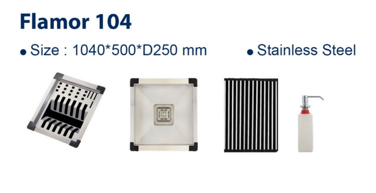 سینک دستساز Ovenex مدل 104 flamor